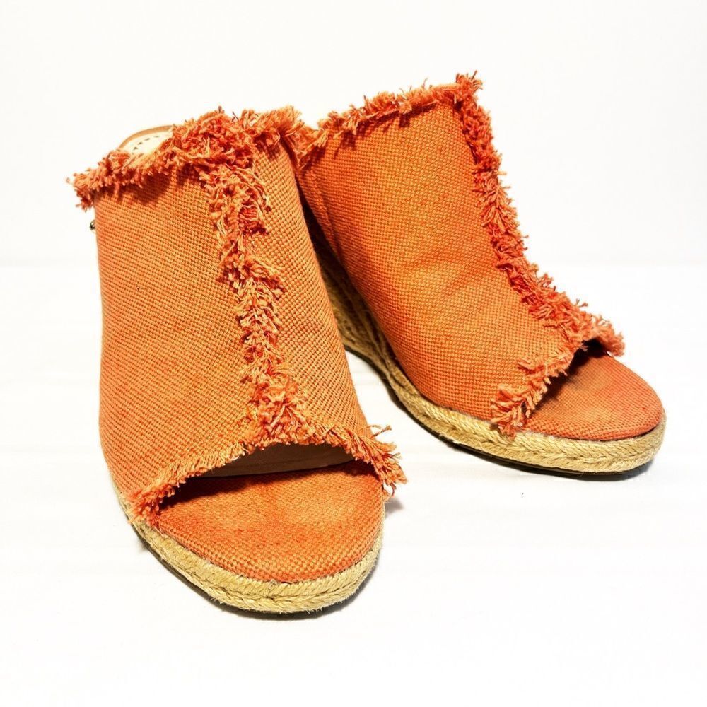 Circus by Sam Edelman Orange Baker Wedges {Size 7.5} - Picture 2 of 12